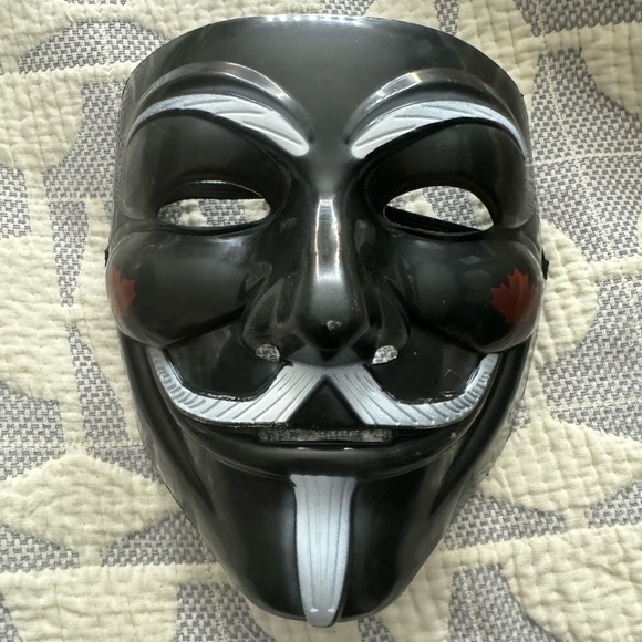 Other - Brand new guy fawkes anonymous black Halloween mask costume